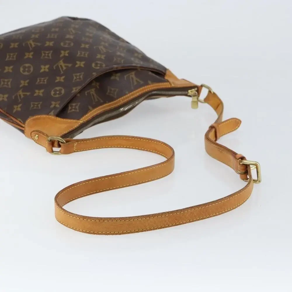 Louis Vuitton Monogram Odeon MM Shoulder Bag Brown